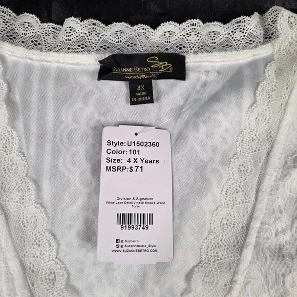 Suzanne Betro Lace Top - Picture 5 of 5